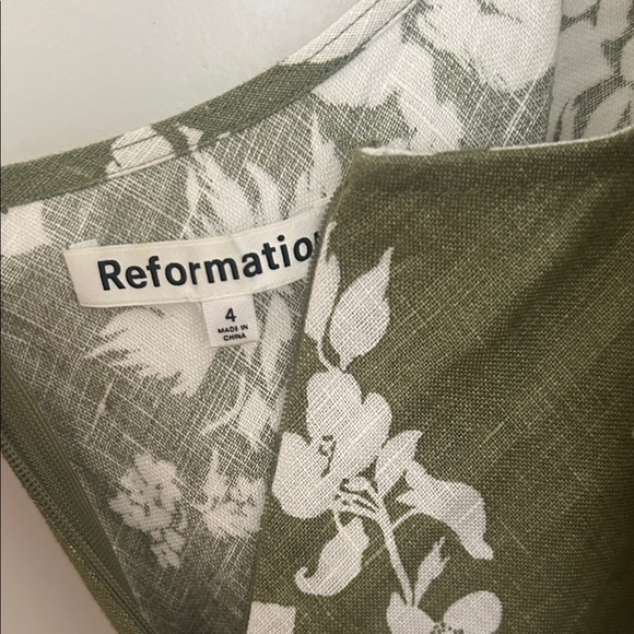 Reformation Cassette Dress Size 4 - Picture 4 of 4